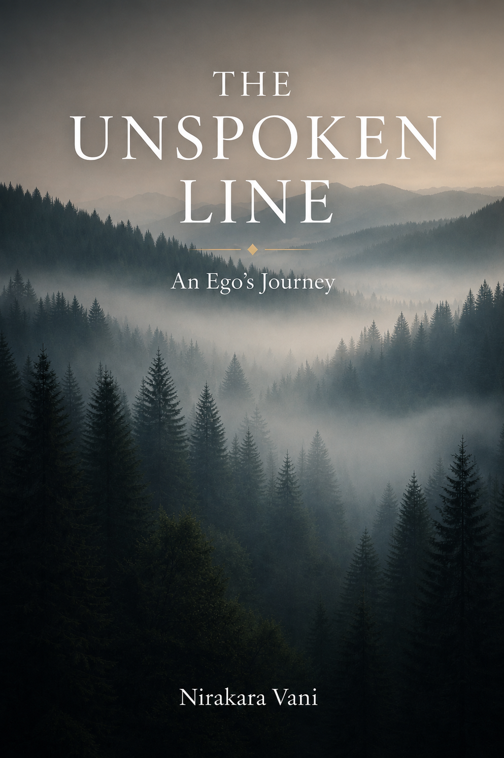 Book cover for The Unspoken Line: An Ego's Journey by Nirakara Vani