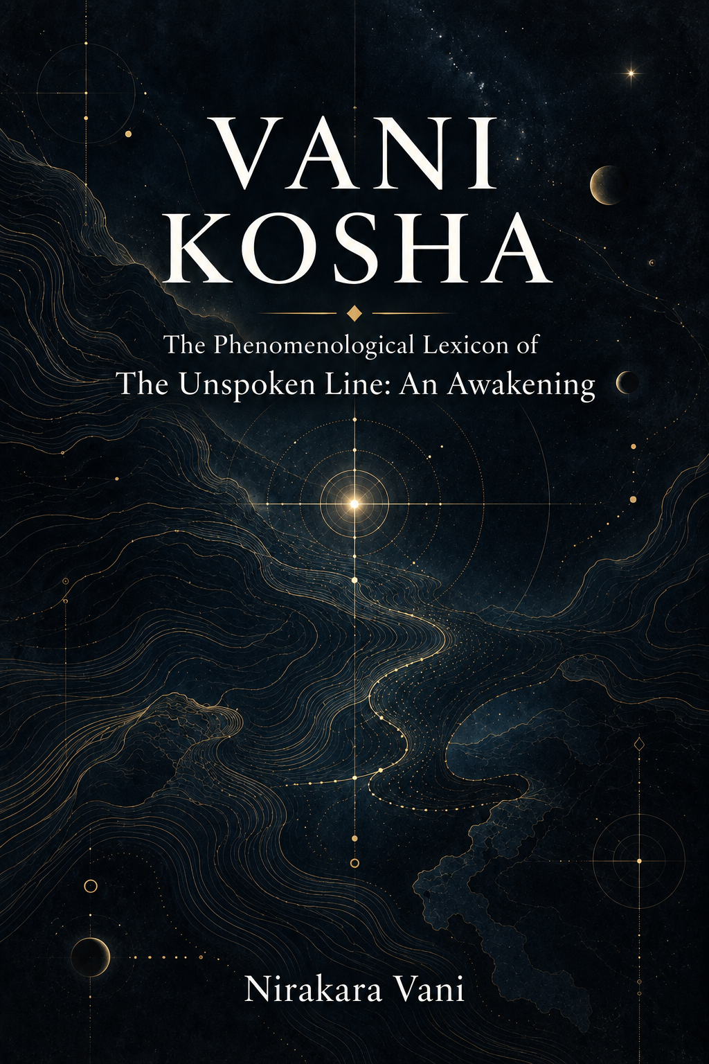 Vani Kosha: The Phenomenological Lexicon of The Unspoken Line: An Awakening book cover